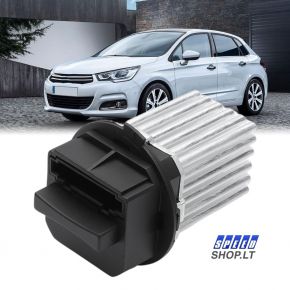 CITROEN PEUGEOT pečiuko ventiliatoriaus reostatas